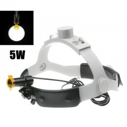 Vente de 5W dentaire sans fil LED phare ENT bandeau médical lampe